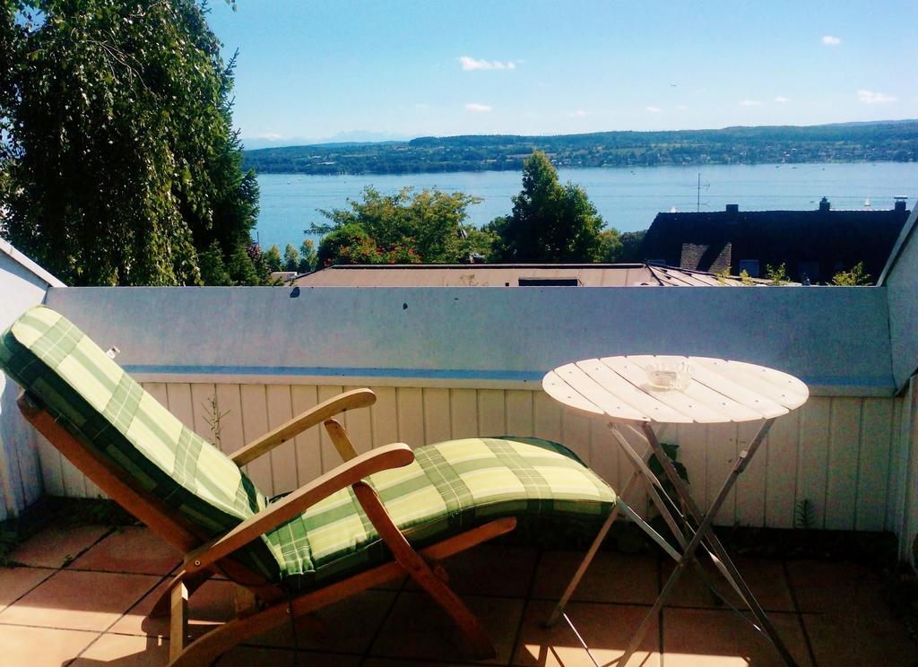 Ferienwohnung Mit Seeblick Und Dachterrasse In Ueberlingen Стая снимка
