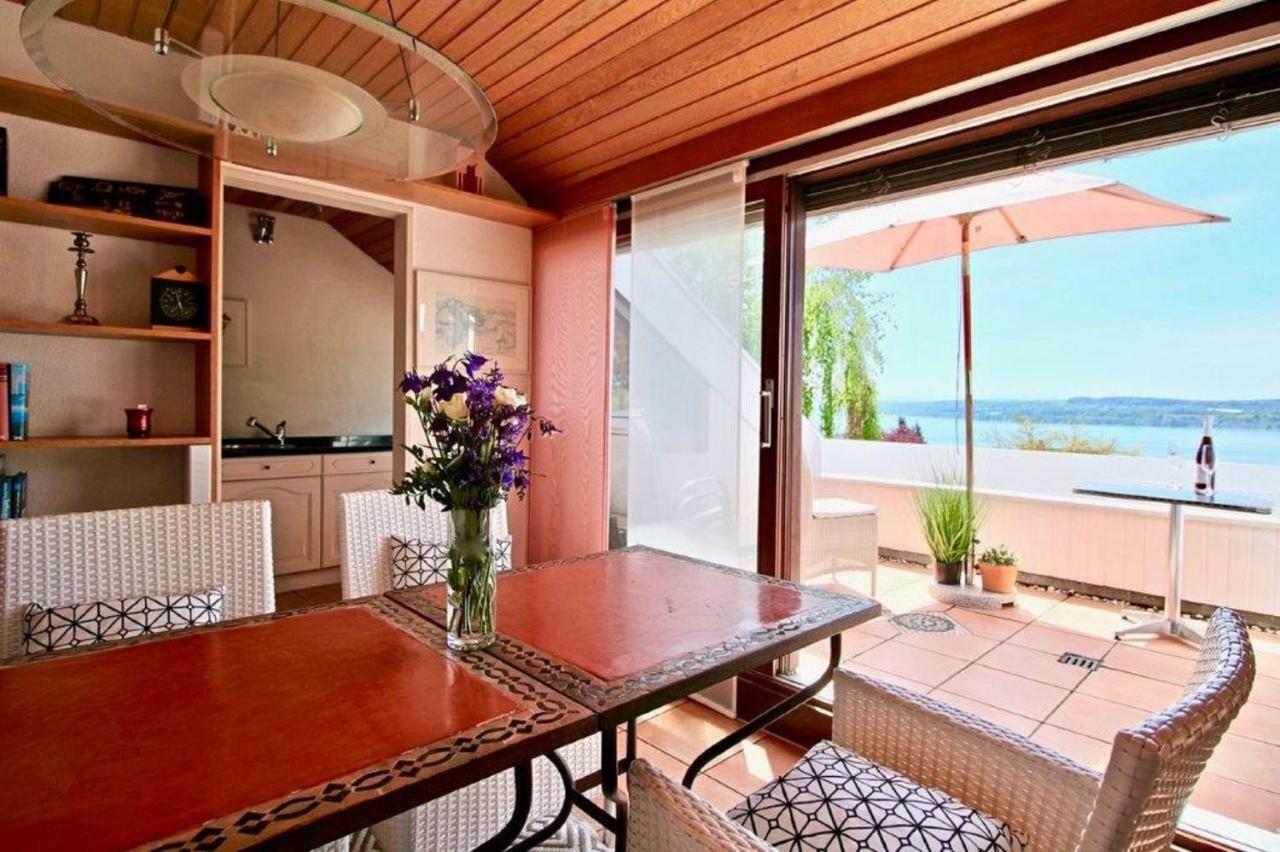 Ferienwohnung Mit Seeblick Und Dachterrasse In Ueberlingen Екстериор снимка