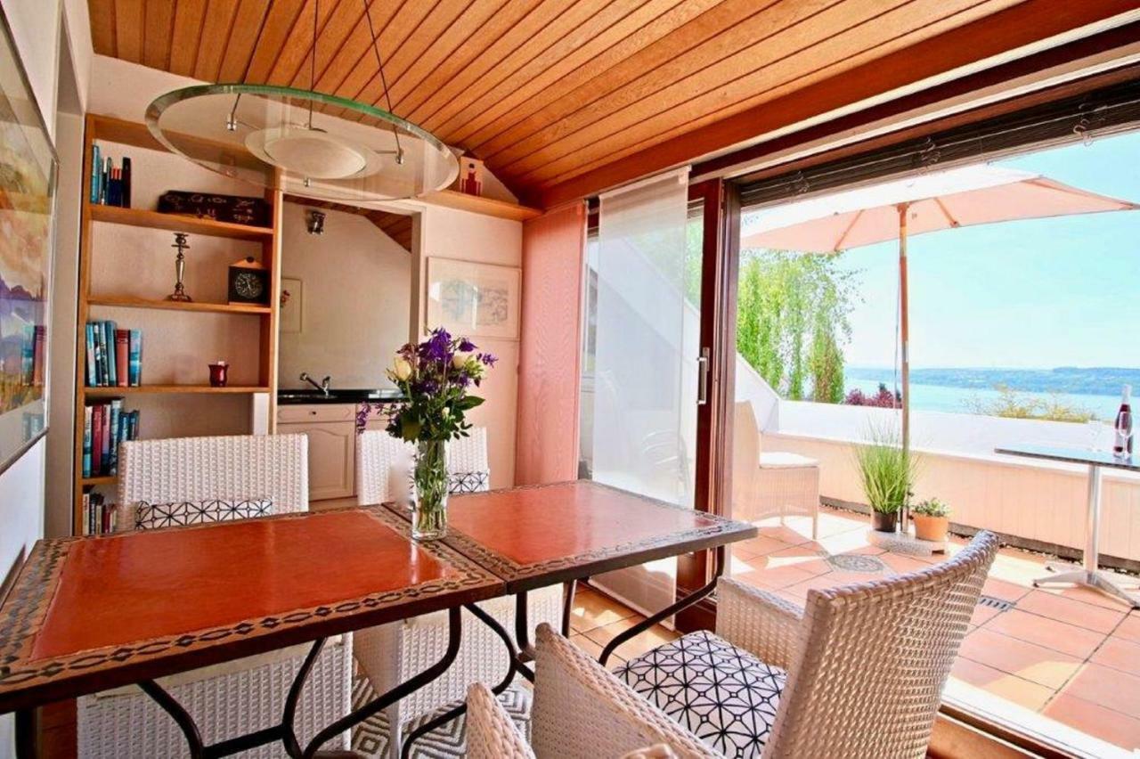 Ferienwohnung Mit Seeblick Und Dachterrasse In Ueberlingen Екстериор снимка
