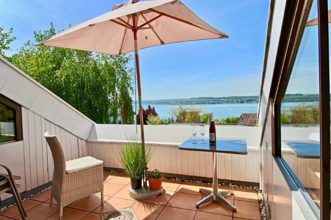 Ferienwohnung Mit Seeblick Und Dachterrasse In Ueberlingen Екстериор снимка